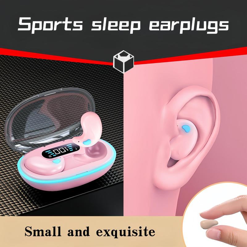 In-Ear Design Wireless Earphone, Waterproof Earbuds with Digital Display, Noise Cancelling Headphone for Sports, Gaming, Running Skateboarding,Snowboarding Halloween/Christmas Gifts, Electronic