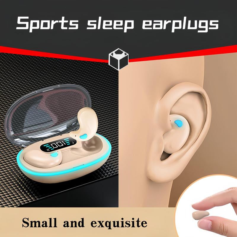 In-Ear Design Wireless Earphone, Waterproof Earbuds with Digital Display, Noise Cancelling Headphone for Sports, Gaming, Running Skateboarding,Snowboarding Halloween/Christmas Gifts, Electronic