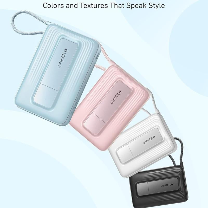 Anker Zolo Magnetic Power Bank Black and White