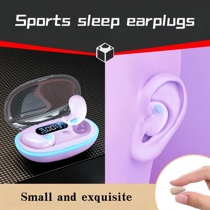 In-Ear Design Wireless Earphone, Waterproof Earbuds with Digital Display, Noise Cancelling Headphone for Sports, Gaming, Running Skateboarding,Snowboarding Halloween/Christmas Gifts, Electronic