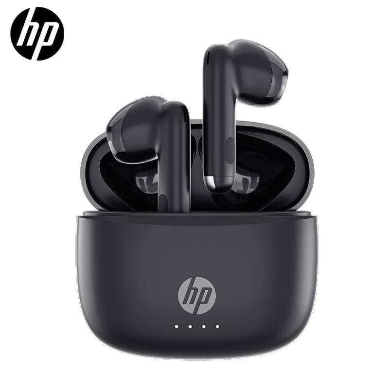 HP Wireless Earphones, In-Ear Design High Quality Headphones, Wireless Waterproof Earbuds Bass, Electronic IPX4 Waterproof Sports Headphones, USB C Charging Ear Buds, Noise Cancelling Headphones, Audio