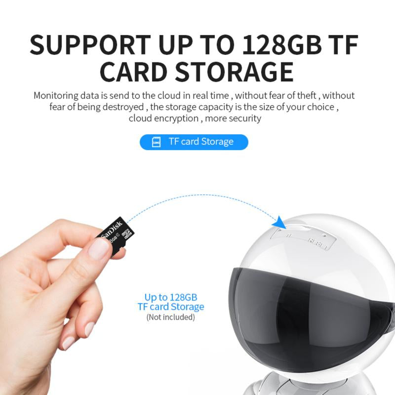 WESECUU 2K Home Security Camera, Supporting 5G & 2.4Gzh Wifi. It Has 10M Motion Detection, Auto Tracking, 2-Way Features AI Detection, Alarm Function