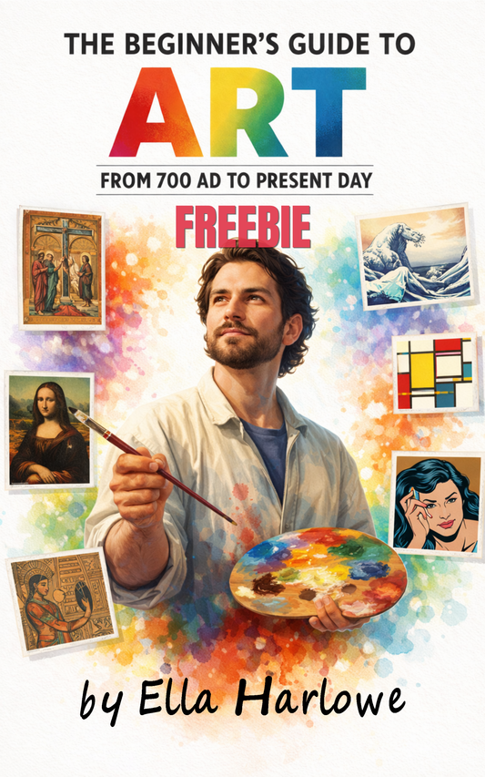 FREEBIE EDITION of The Beginner’s Guide to Art by Ella Harlowe. (EPUB & EBOOK)